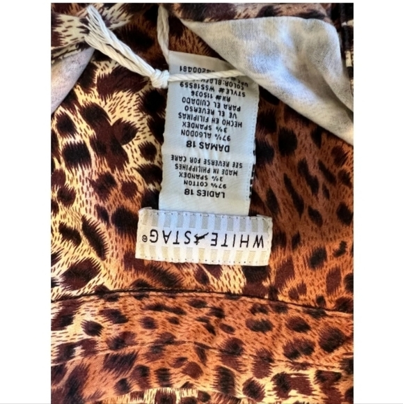 💥BLACK FRIDAY BOGO FREE EVERYTHING💥 90s Sleeveless Button down Cheetah Dress - Picture 7 of 7